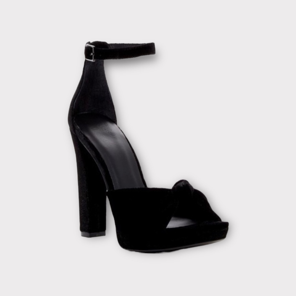 JOIE  Velvet Platform Heels